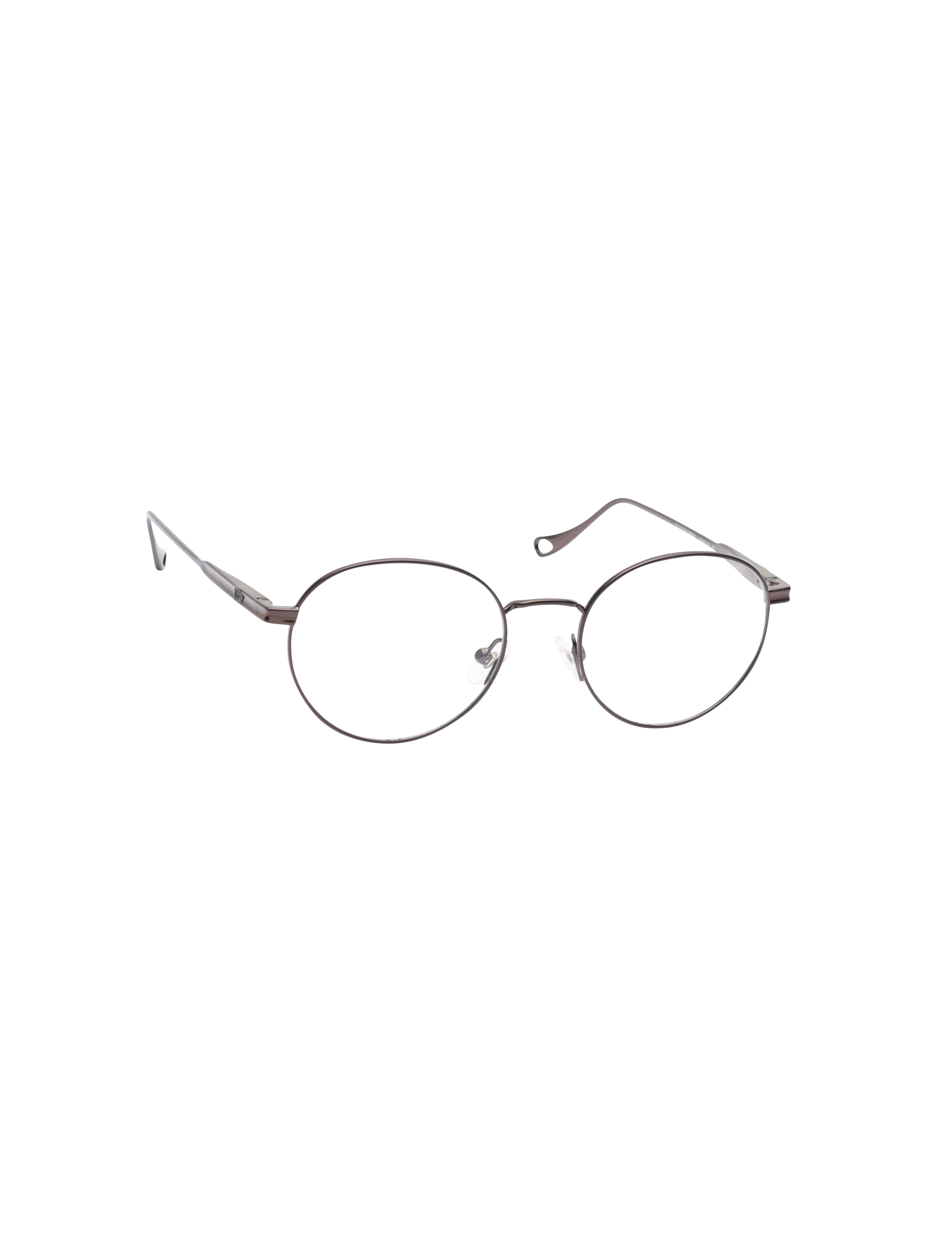 Brown Rimmed Unisex Eyeglasses