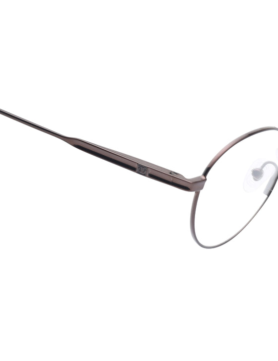 Brown Rimmed Unisex Eyeglasses
