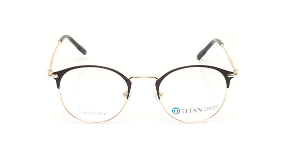 Black Rimmed Unisex Eyeglasses (TC1088UFM1MBLV|51)