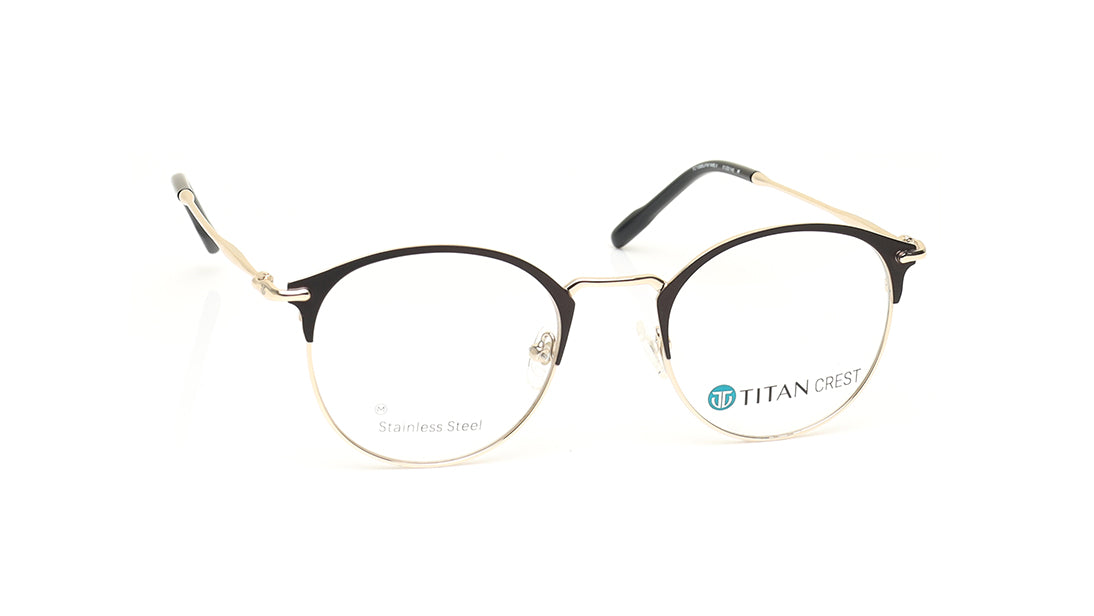 Black Rimmed Unisex Eyeglasses (TC1088UFM1MBLV|51)
