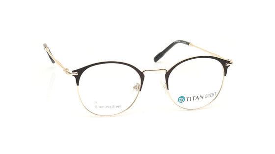 Black Rimmed Unisex Eyeglasses (TC1088UFM1MBLV|51)