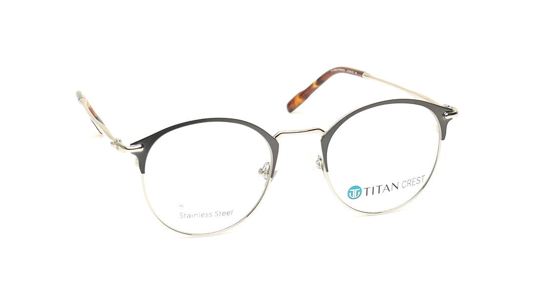 Black Rimmed Unisex Eyeglasses (TC1088UFM2MDGV|51)