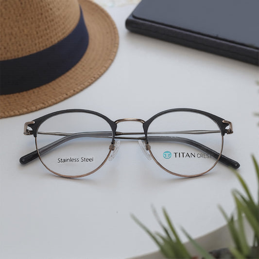 Black Rimmed Unisex Eyeglasses (TC1088UFM3MBKV|51)