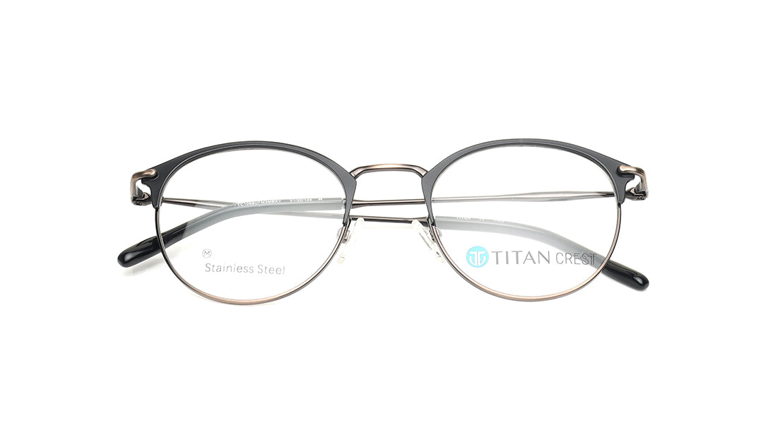 Black Rimmed Unisex Eyeglasses (TC1088UFM3MBKV|51)