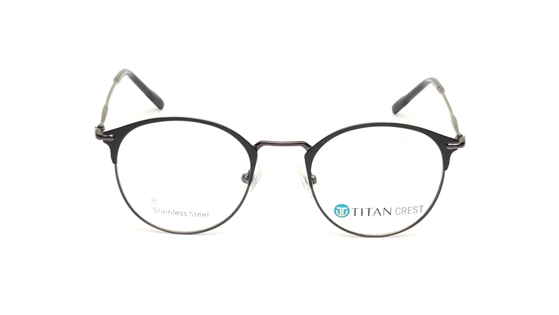 Black Rimmed Unisex Eyeglasses (TC1088UFM4MDGV|51)