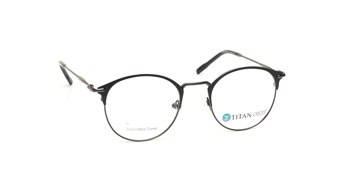 Black Rimmed Unisex Eyeglasses (TC1088UFM4MDGV|51)