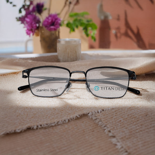 Black Rimmed Unisex Eyeglasses (TC1089UFM1MBLV|51)