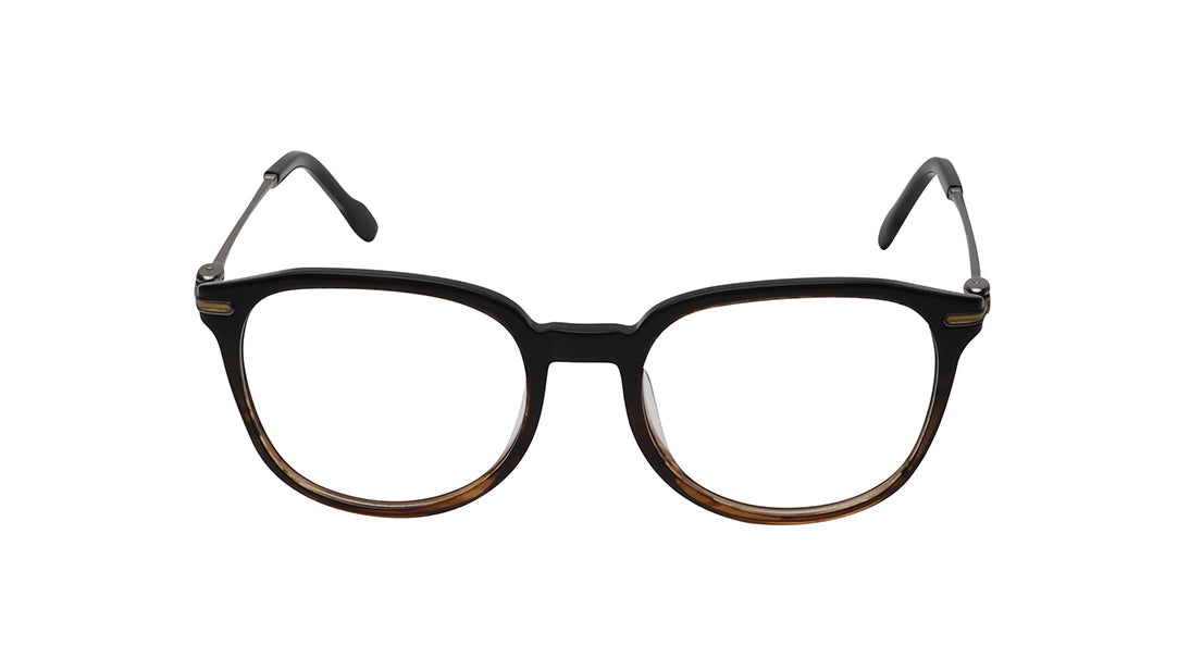 Square Rimmed Unisex Eyeglasses (TC1091UFP1MBRV|54)