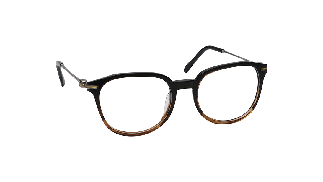 Square Rimmed Unisex Eyeglasses (TC1091UFP1MBRV|54)
