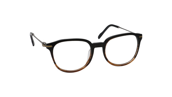 Square Rimmed Unisex Eyeglasses (TC1091UFP1MBRV|54)