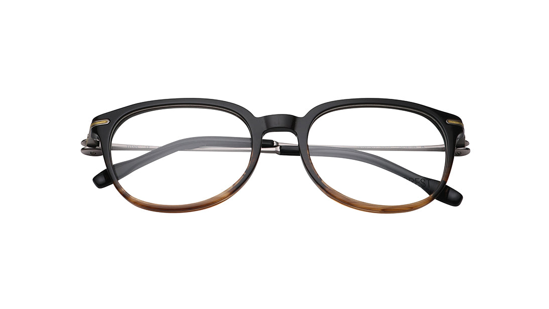 Square Rimmed Unisex Eyeglasses (TC1091UFP1MBRV|54)