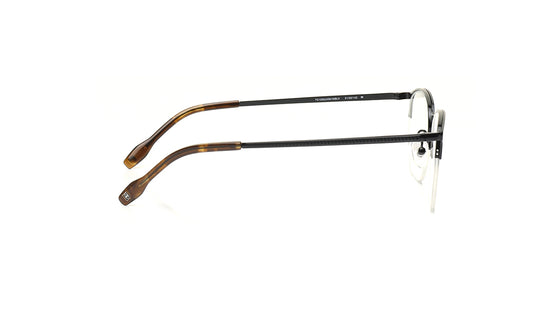 Black Semi-Rimmed Unisex Eyeglasses (TC1092UHM1MBLV|51)