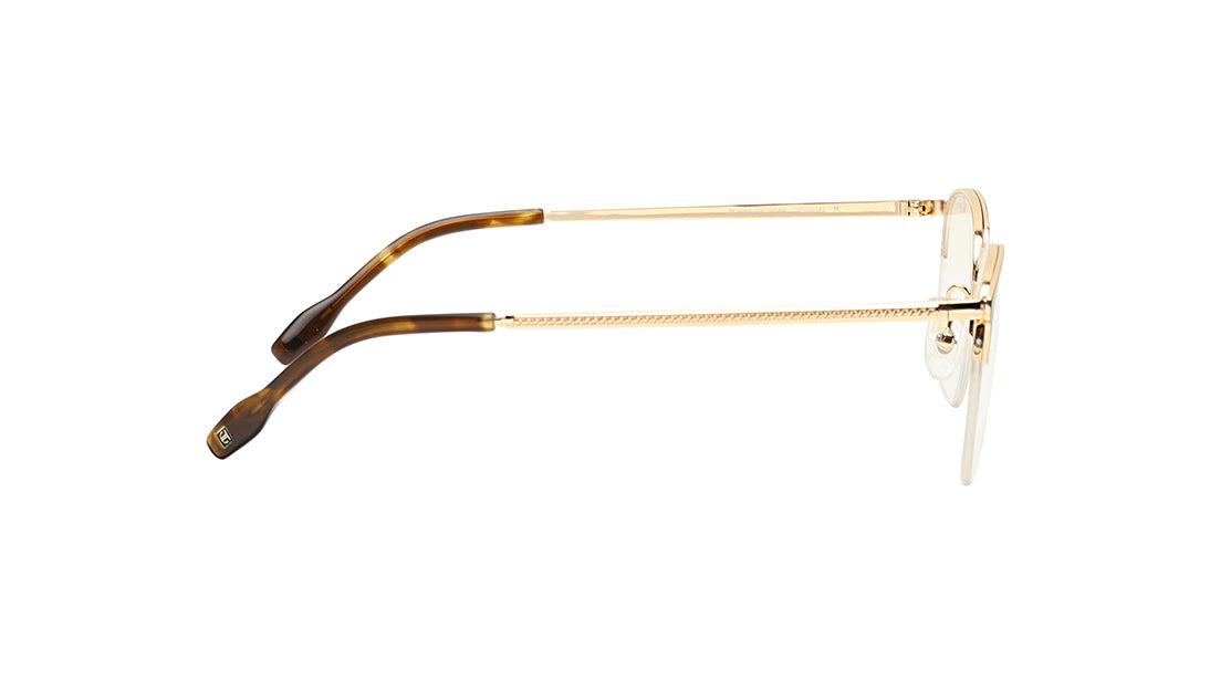 Black Semi-Rimmed Unisex Eyeglasses (TC1092UHM3MBKV|51)