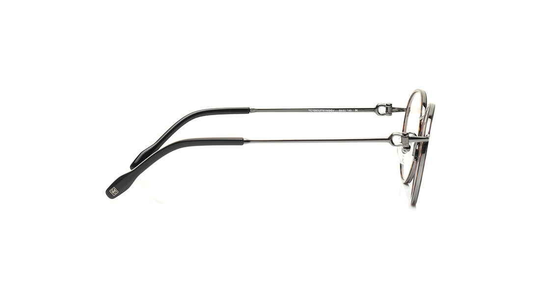 Brown Rimmed Unisex Eyeglasses (TC1093UFM1MDGV|50)
