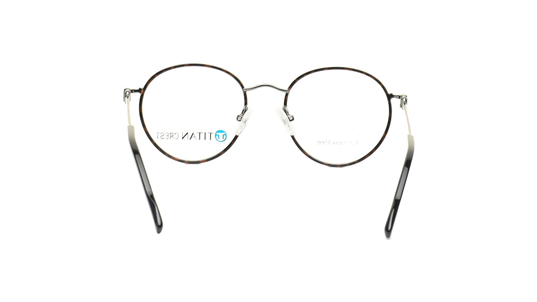 Brown Rimmed Unisex Eyeglasses (TC1093UFM1MDGV|50)