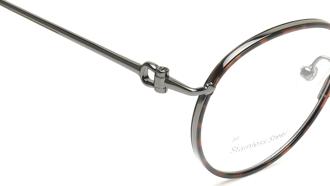 Brown Rimmed Unisex Eyeglasses (TC1093UFM1MDGV|50)