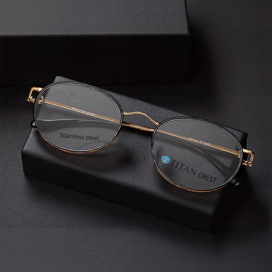 Black Rimmed Unisex Eyeglasses (TC1093UFM2MBRV|50)