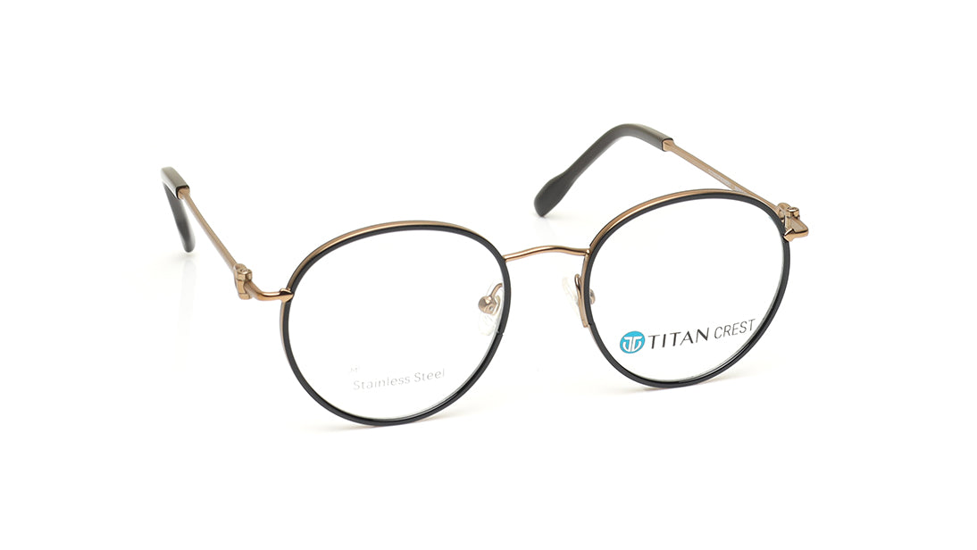 Black Rimmed Unisex Eyeglasses (TC1093UFM2MBRV|50)