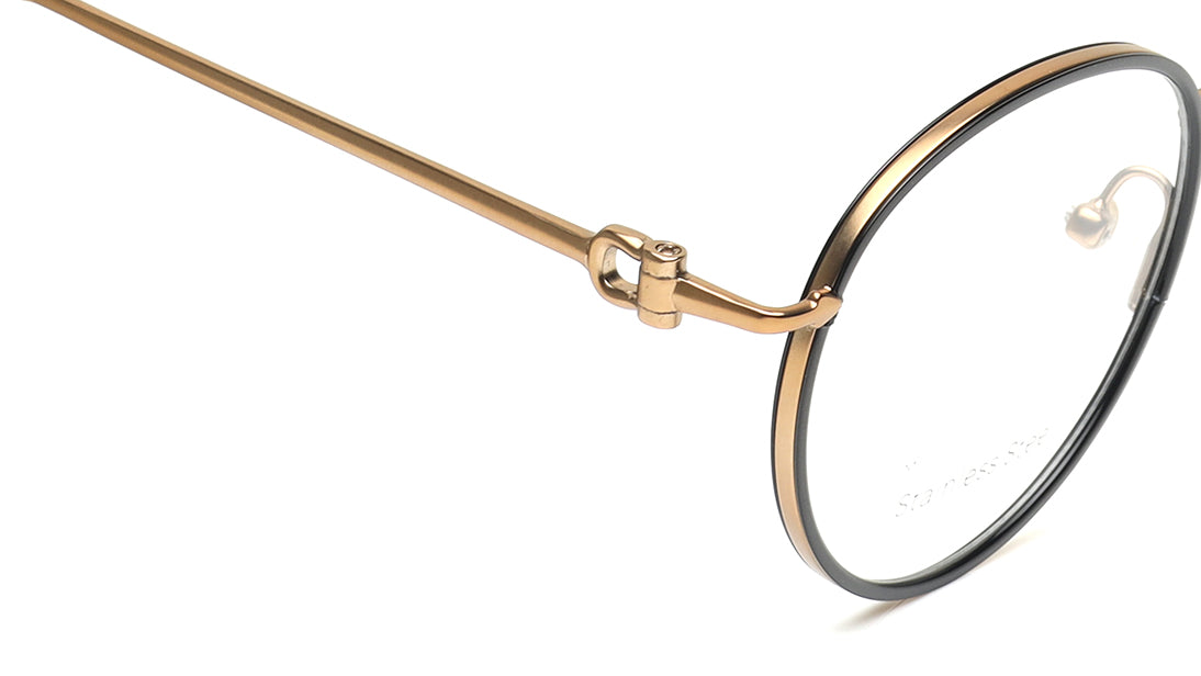 Black Rimmed Unisex Eyeglasses (TC1093UFM2MBRV|50)