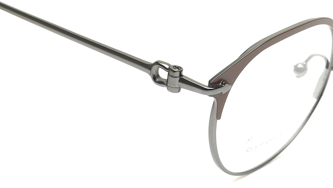 Brown Rimmed Unisex Eyeglasses (TC1095UFM1MBRV|50)
