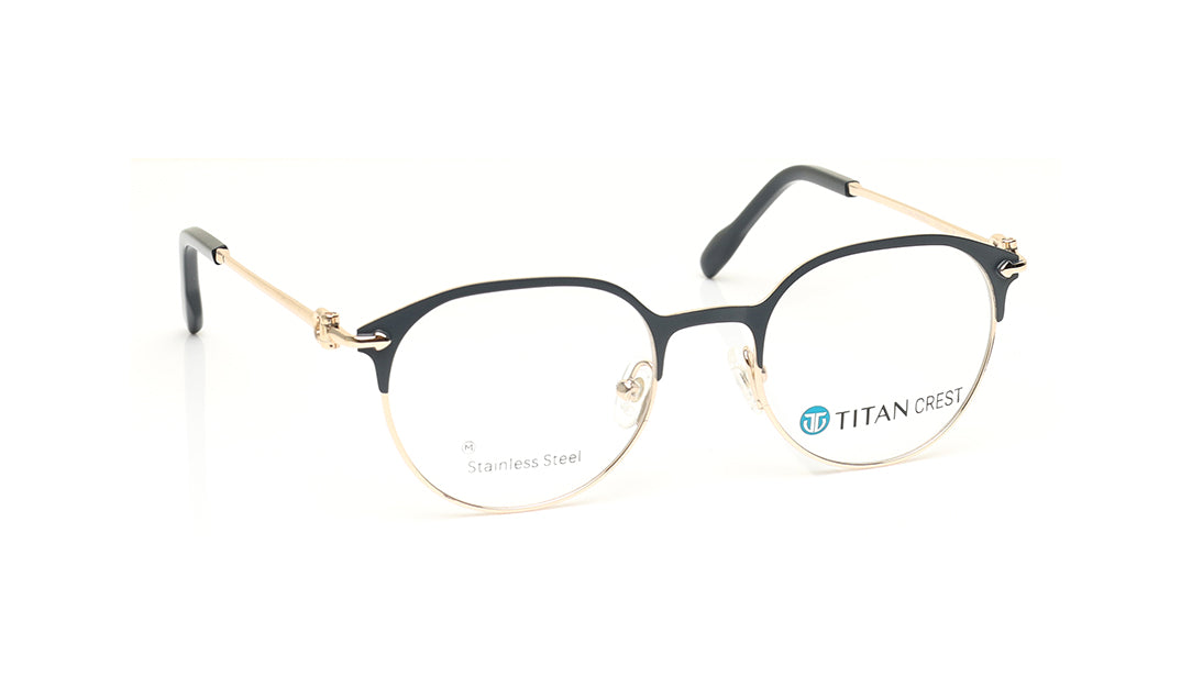 Black Rimmed Unisex Eyeglasses (TC1095UFM2MBLV|50)