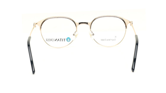 Black Rimmed Unisex Eyeglasses (TC1095UFM2MBLV|50)
