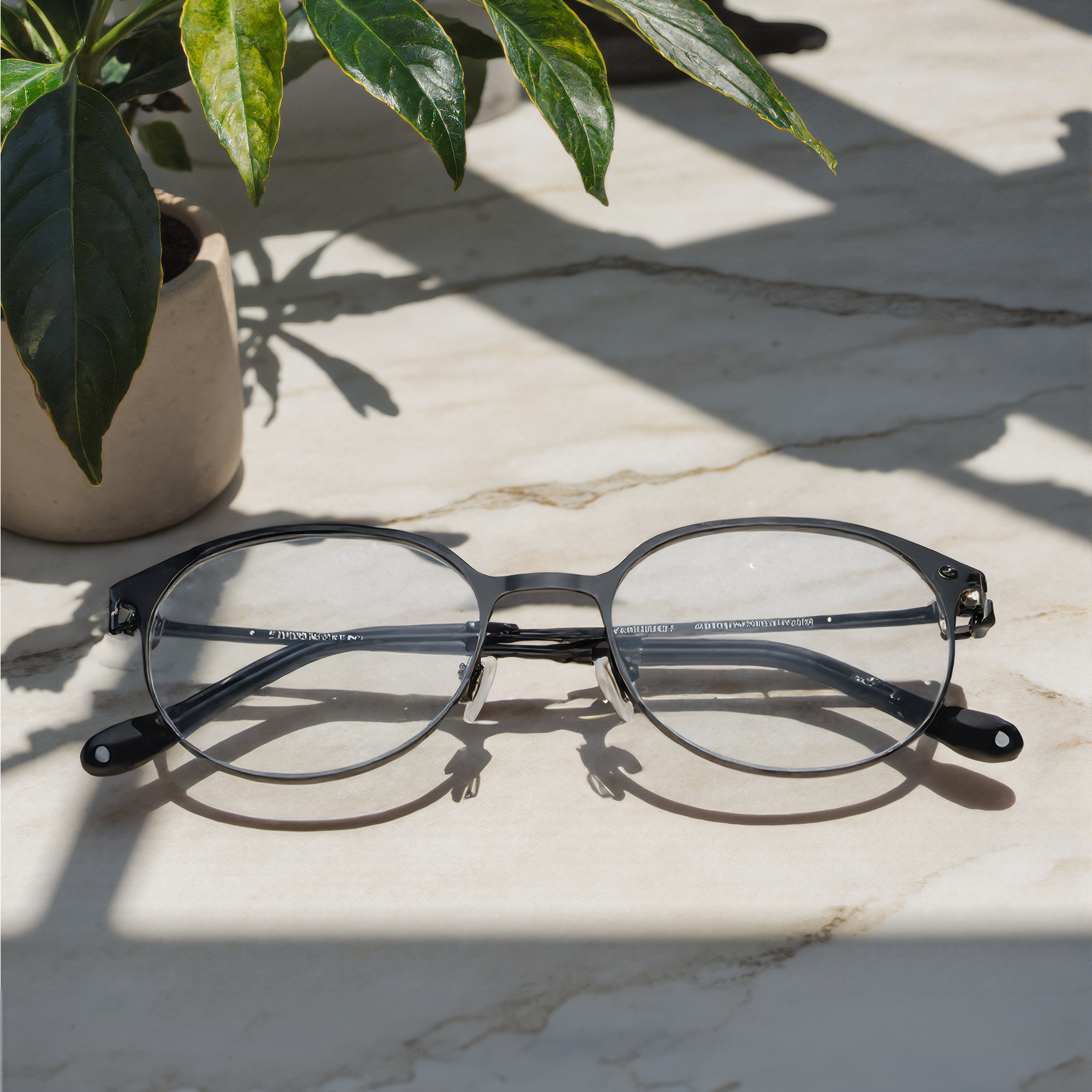 Black Rimmed Unisex Eyeglasses (TC1095UFM3MGYV|50)