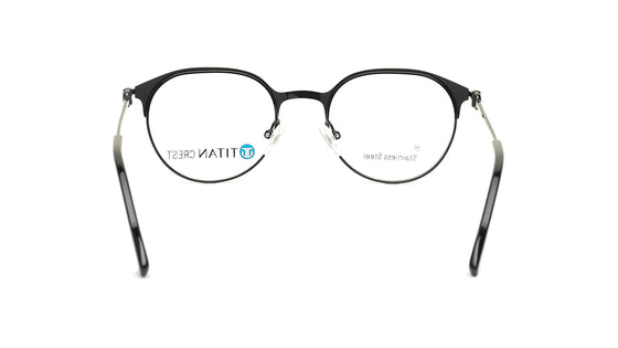 Black Rimmed Unisex Eyeglasses (TC1095UFM3MGYV|50)