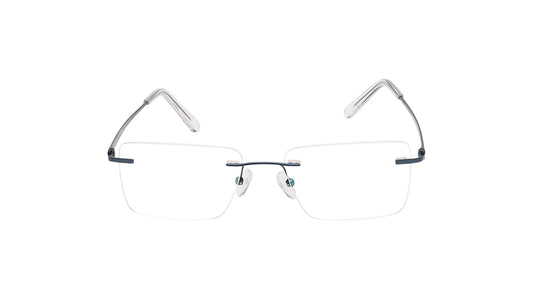 Square Rimless Unisex Eyeglasses (TC1096URM3MBLV|53)