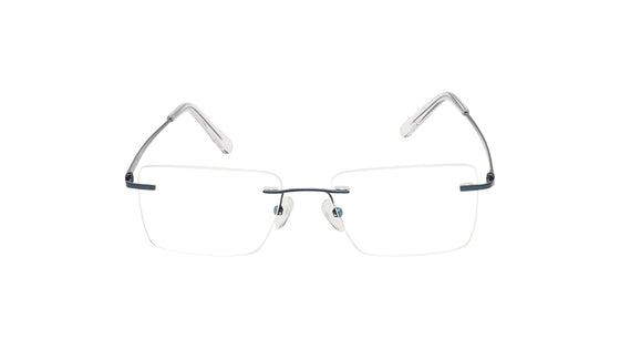 Square Rimless Unisex Eyeglasses (TC1096URM3MBLV|53)