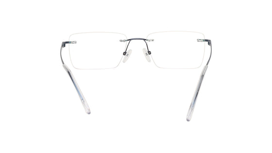 Square Rimless Unisex Eyeglasses (TC1096URM3MBLV|53)