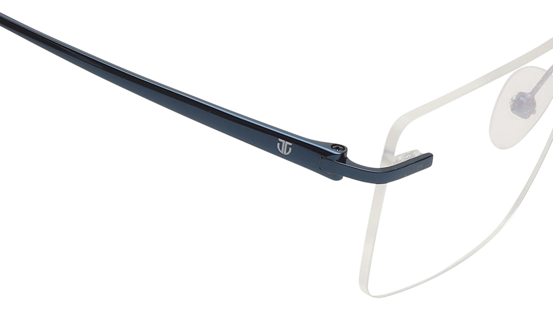 Square Rimless Unisex Eyeglasses (TC1096URM3MBLV|53)