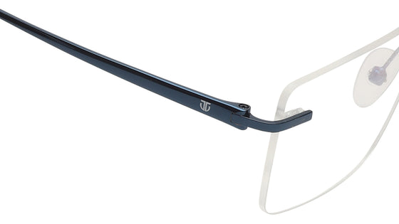 Square Rimless Unisex Eyeglasses (TC1096URM3MBLV|53)