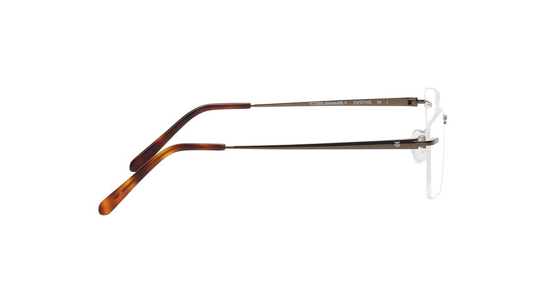 Square Rimless Unisex Eyeglasses (TC1096URM4MBRV|53)