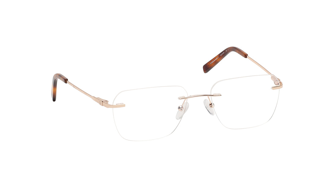 Square Rimless Unisex Eyeglasses (TC1099URM1MRGV|53)