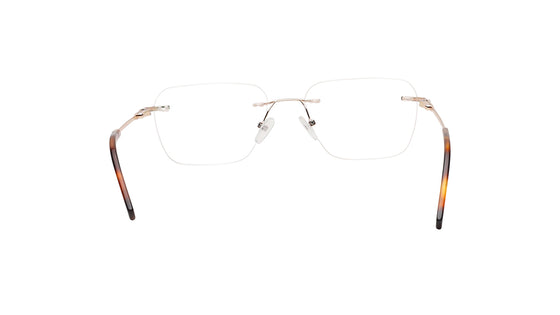 Square Rimless Unisex Eyeglasses (TC1099URM1MRGV|53)