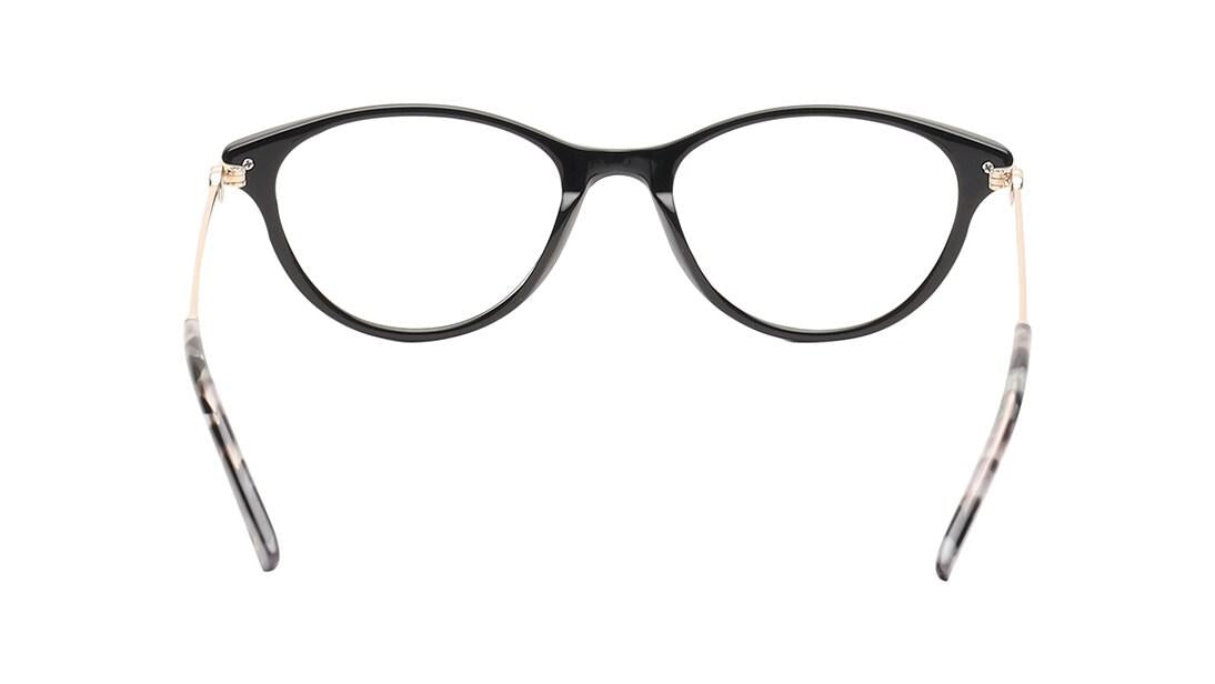 CatEye Rimmed Women Eyeglasses (TC1101WFC3MBKV|52)
