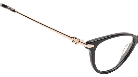 CatEye Rimmed Women Eyeglasses (TC1101WFC3MBKV|52)