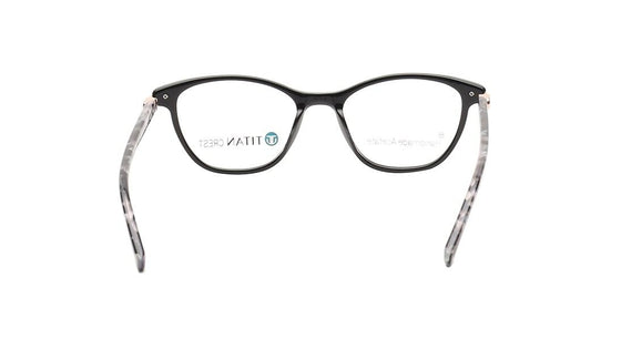 Black CatEye Rimmed Women Eyeglasses (TC1103WFP3MBKV|52)