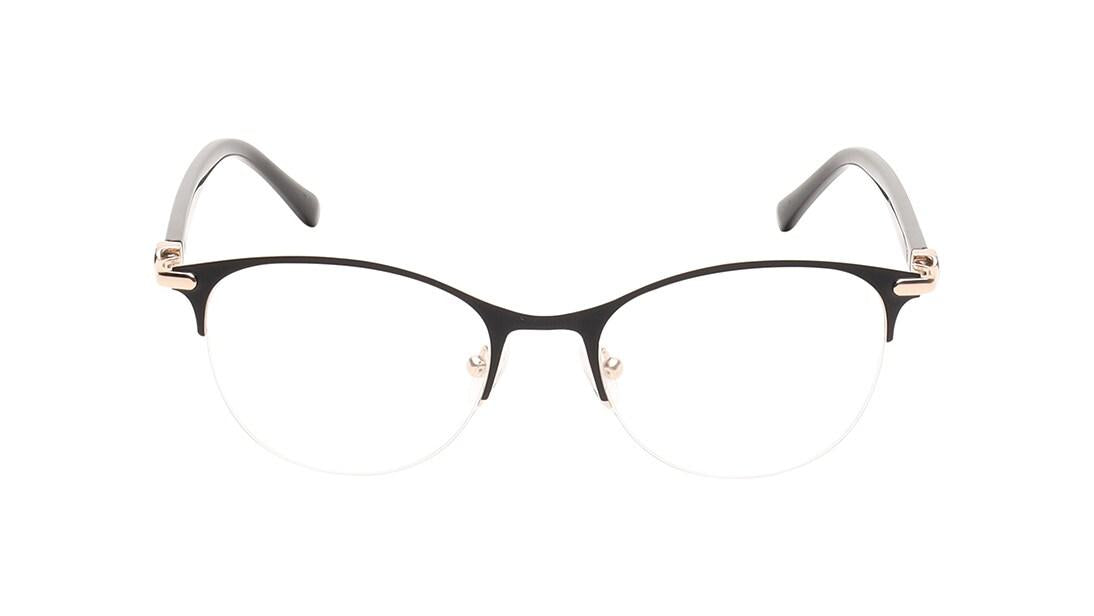 CatEye Semi-Rimmed Women Eyeglasses (TC1104WHP2MBKV|51)