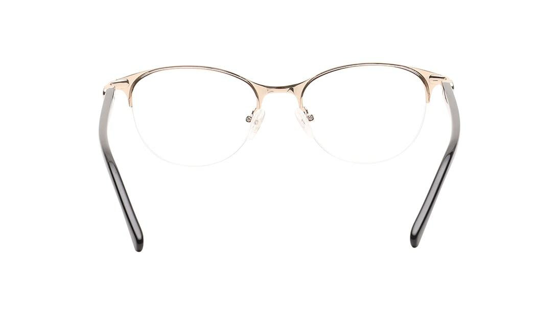 CatEye Semi-Rimmed Women Eyeglasses (TC1104WHP2MBKV|51)