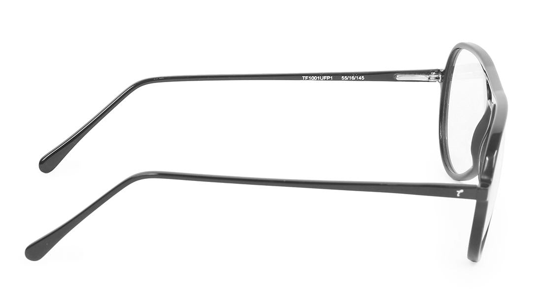 Black Aviator Rimmed Eyeglasses (TF1001UFP1|55)