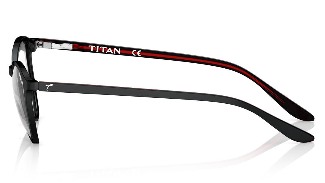 Black Round Rimmed Eyeglasses (TF1003UFP1|48)