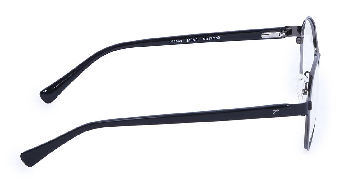 Black Aviator Rimmed Eyeglasses (TF1043MFM1|51)