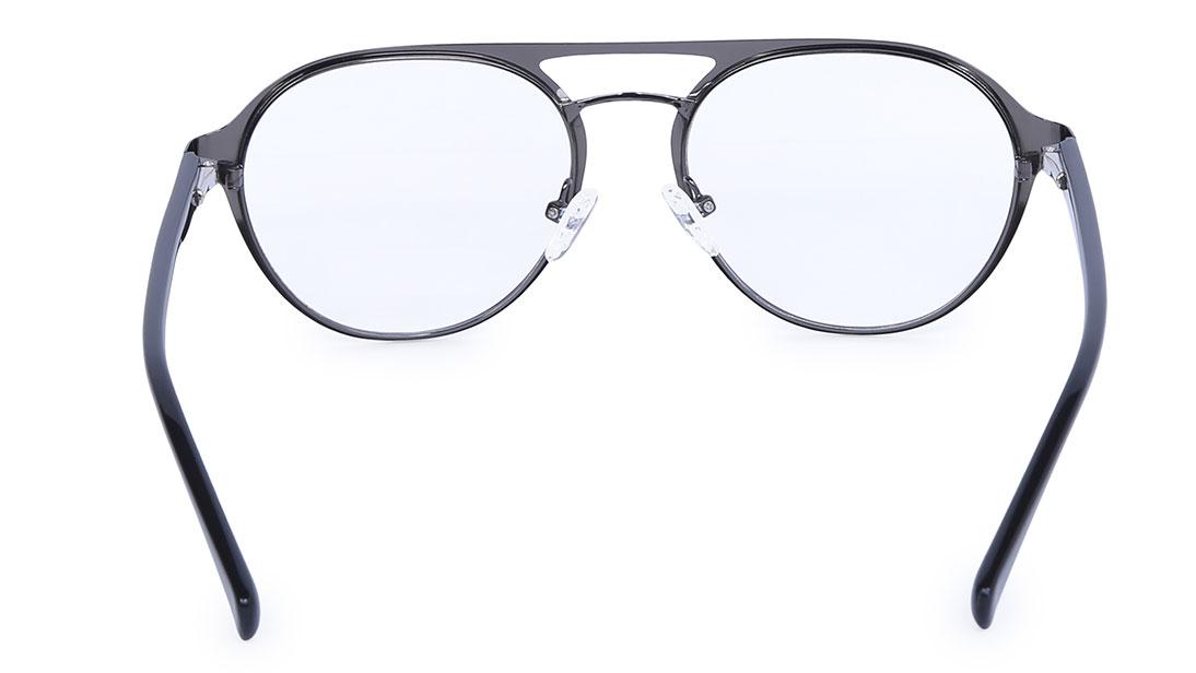 Black Aviator Rimmed Eyeglasses (TF1043MFM1|51)