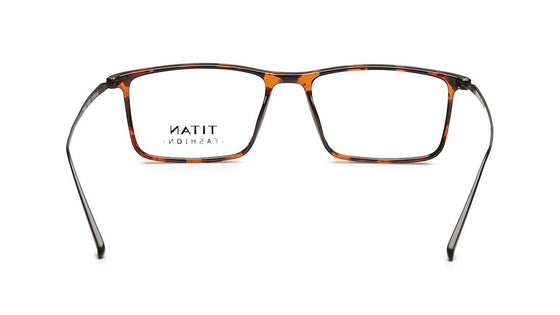 Brown Orange Square Rimmed Eyeglasses (TF1047MFP2|52)