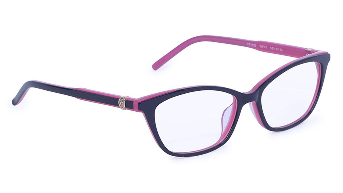 Black Cateye Rimmed Eyeglasses  (TF1092WFP1|52)