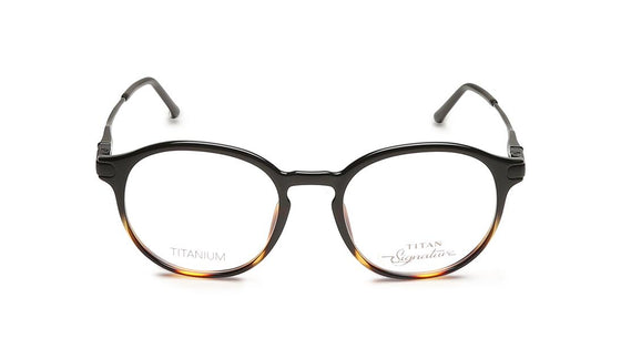 Black Round Rimmed Eyeglasses (TF1116MFC2|49)