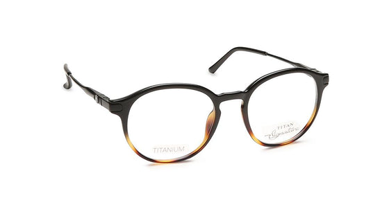 Black Round Rimmed Eyeglasses (TF1116MFC2|49)