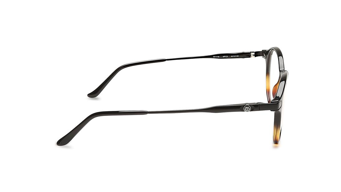 Black Round Rimmed Eyeglasses (TF1116MFC2|49)